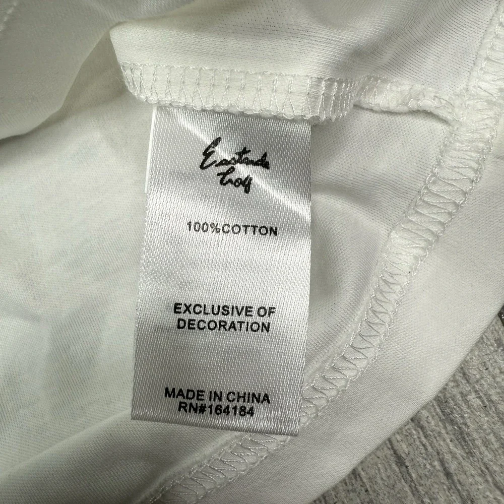Eastside Golf Shirt Womens White Cropped NWT Crop Top‎ Golfing Gym Embroidered M - Picture 6 of 10